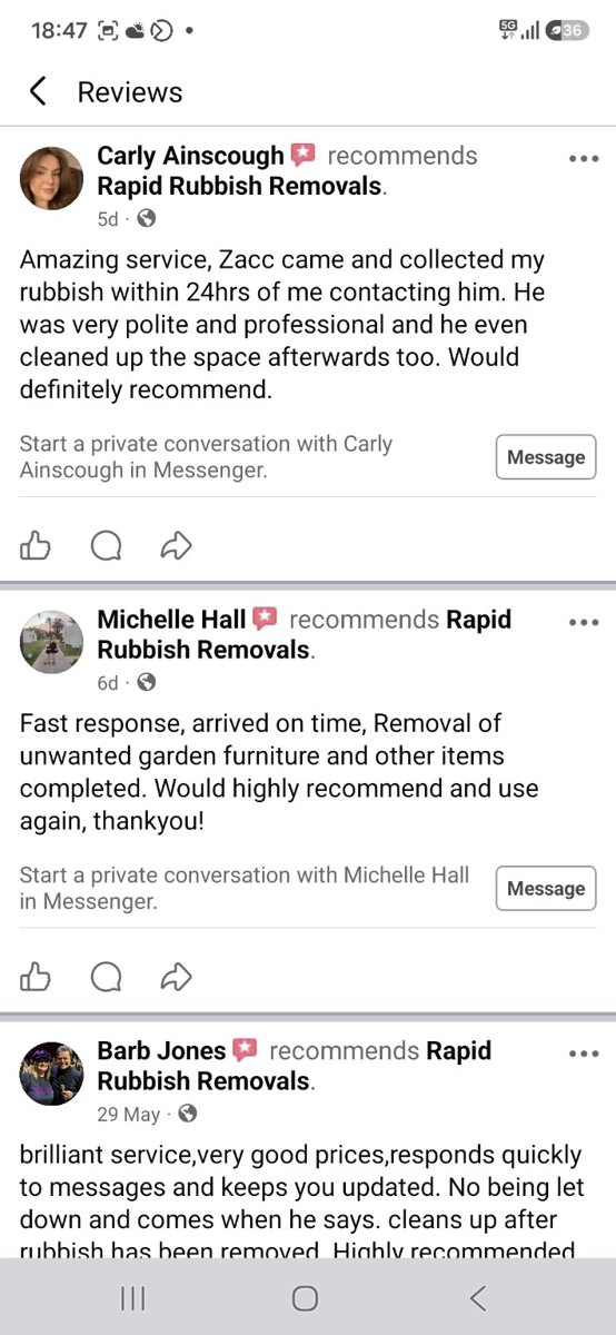 Rapid Rubbish Removals before photo 8